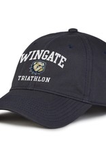 The Game Deep Navy Wingate Dog Head Triathlon Unstructured Adjustable Hat