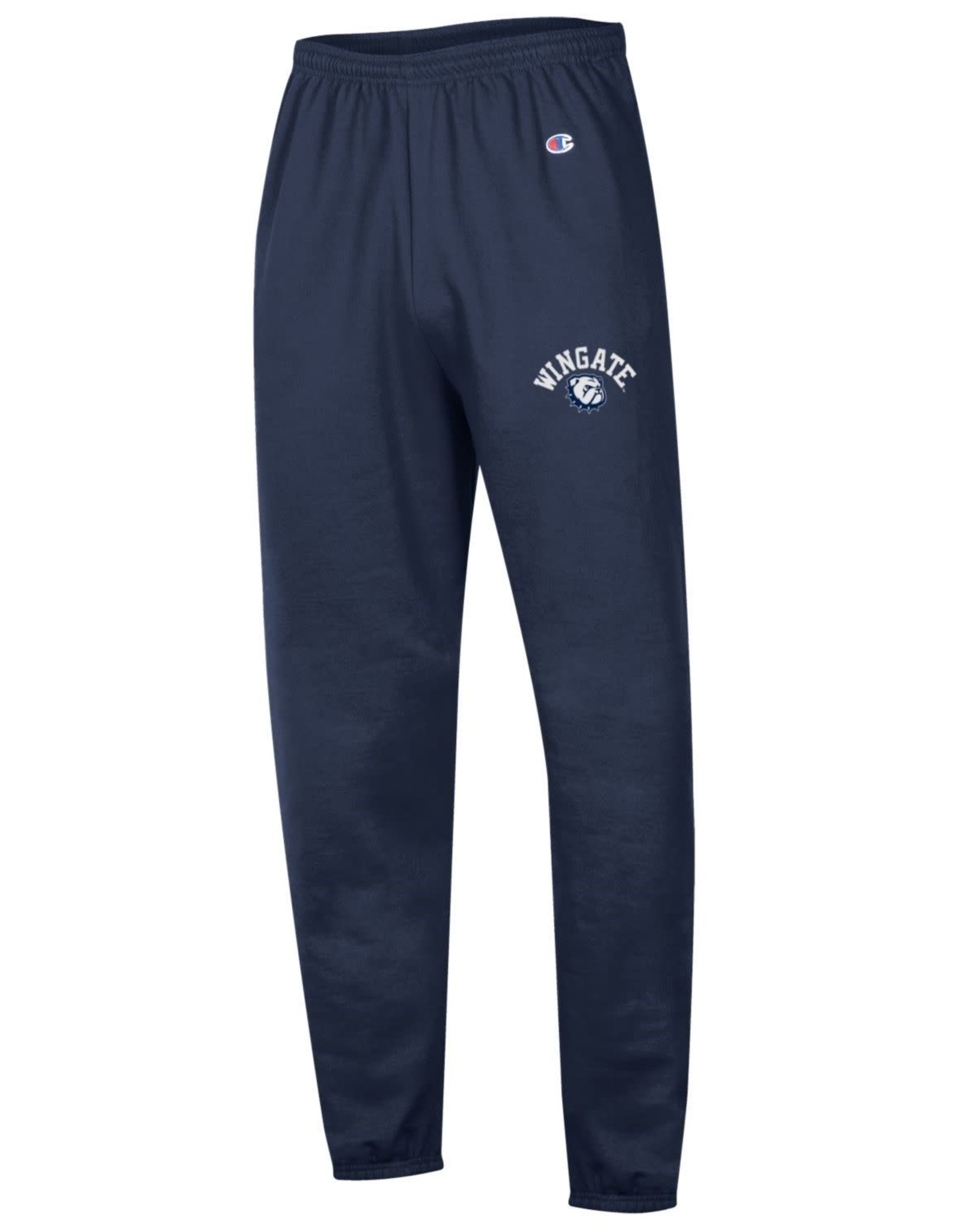 Navy Wingate Dog Head Powerblend Banded Sweatpants - Wingate Outfitters