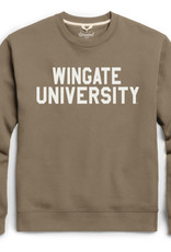 Driftwood Wingate University Essential Fleece Crewneck Sweatshirt