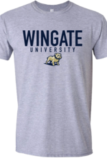 Gildan Soft Wingate University Full Standing Bulldog Short Sleeve T Shirt