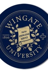 Legacy 2.5 x 2.5 Wingate Seal Circle Wood Magnet