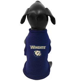 Navy Wingate Dog Head Pet T Shirt