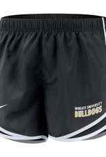 Nike Black Wingate University Bulldogs Tempo Short