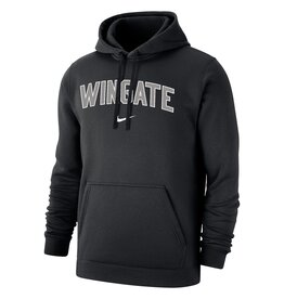 Nike Black Wingate Club Fleece PO Hoodie Sweatshirt