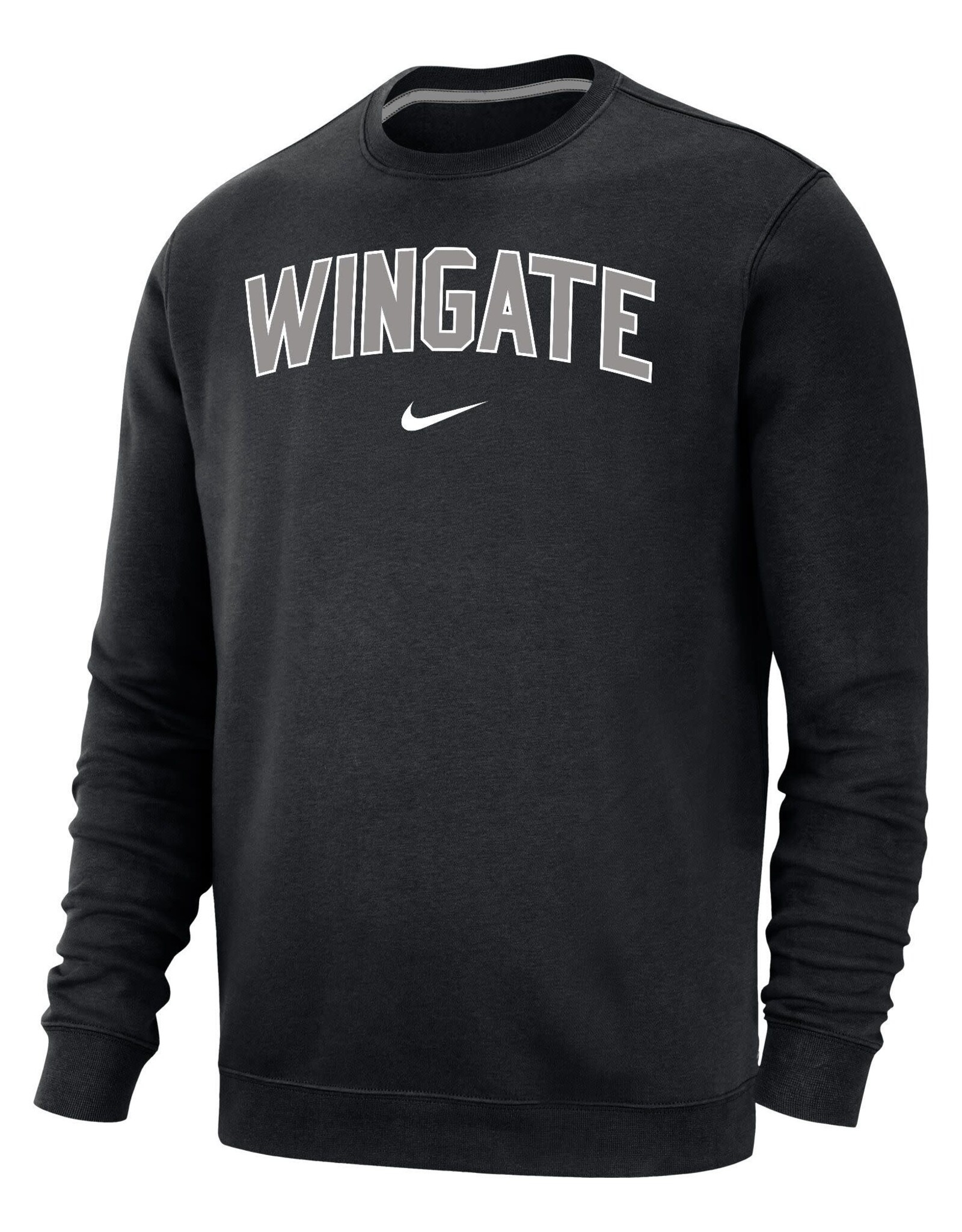 Nike Black Wingate Club Fleece PO Crewneck Sweatshirt