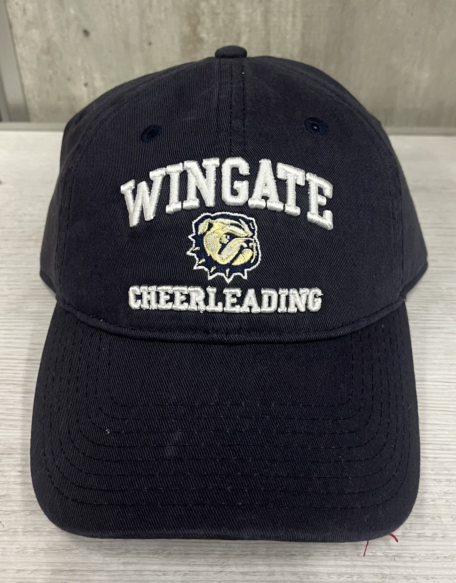 The Game Deep Navy Wingate Dog Head Cheerleading Unstructured Adjustable Hat