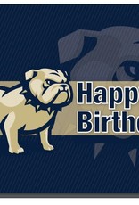 The Fanatic Group 5 x 7 Happy Birthday Go Bulldogs Greeting Card