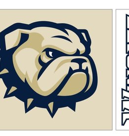 The Fanatic Group 5 x 7 Wingate Go Bulldogs Greeting Card