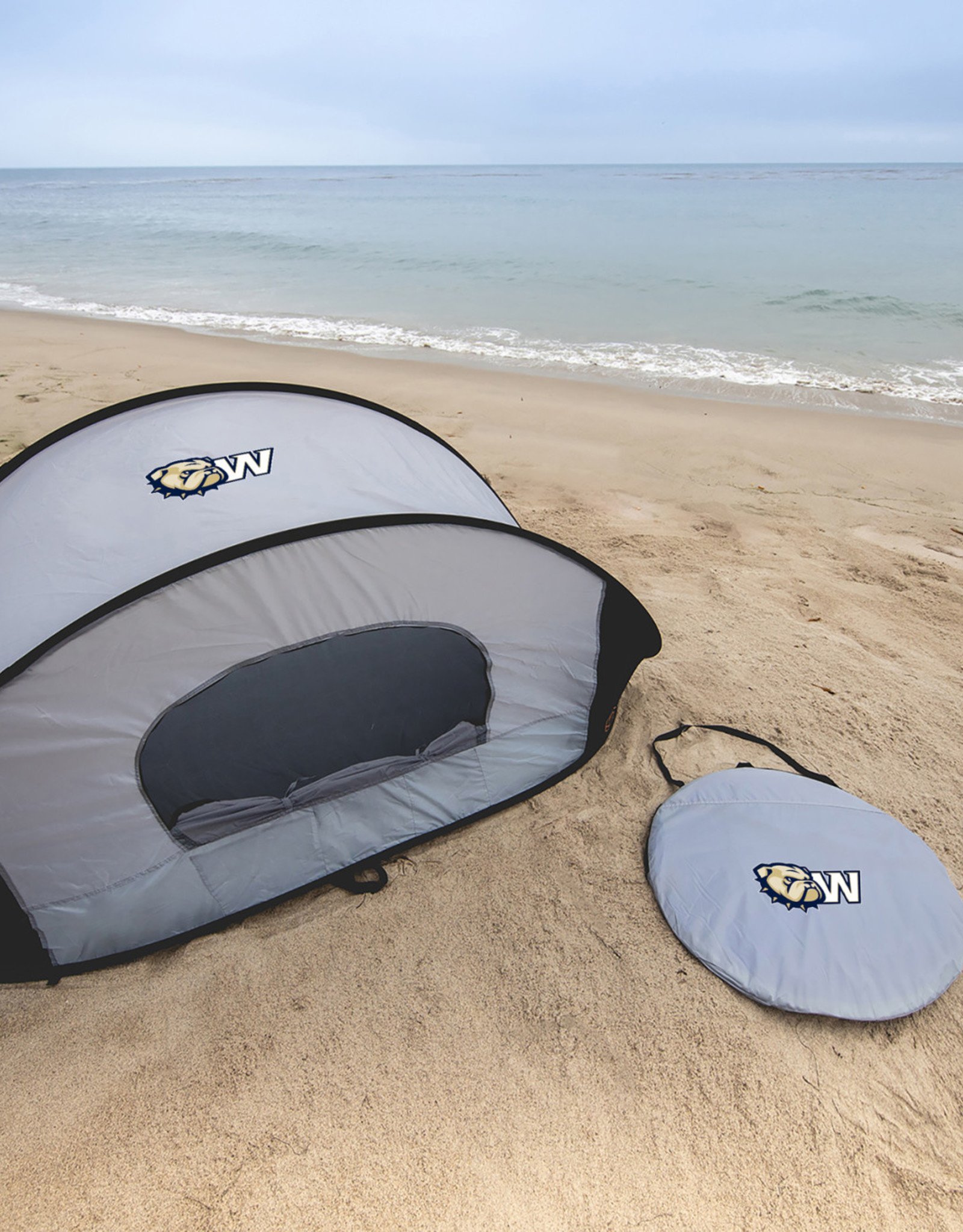 Haat Zeeanemoon Vochtig DROP SHIP ONLY Dog Head W Manta Portable Beach Tent - Wingate Outfitters