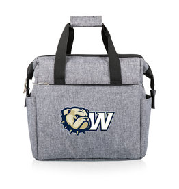 Picnic Time DROP SHIP ONLY  Grey  Dog Head W On The Go Lunch Cooler (ONLINE ONLY)