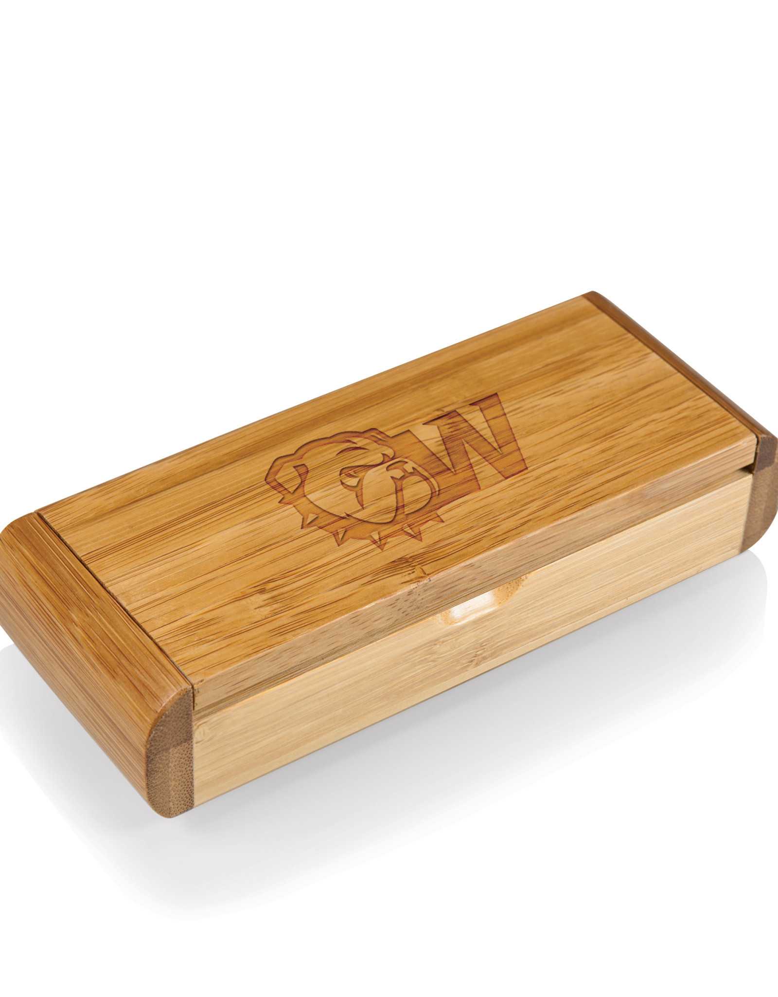 Picnic Time DROP SHIP ONLY  Dog Head W Elan Deluxe Corkscrew In Bamboo Box (ONLINE ONLY)