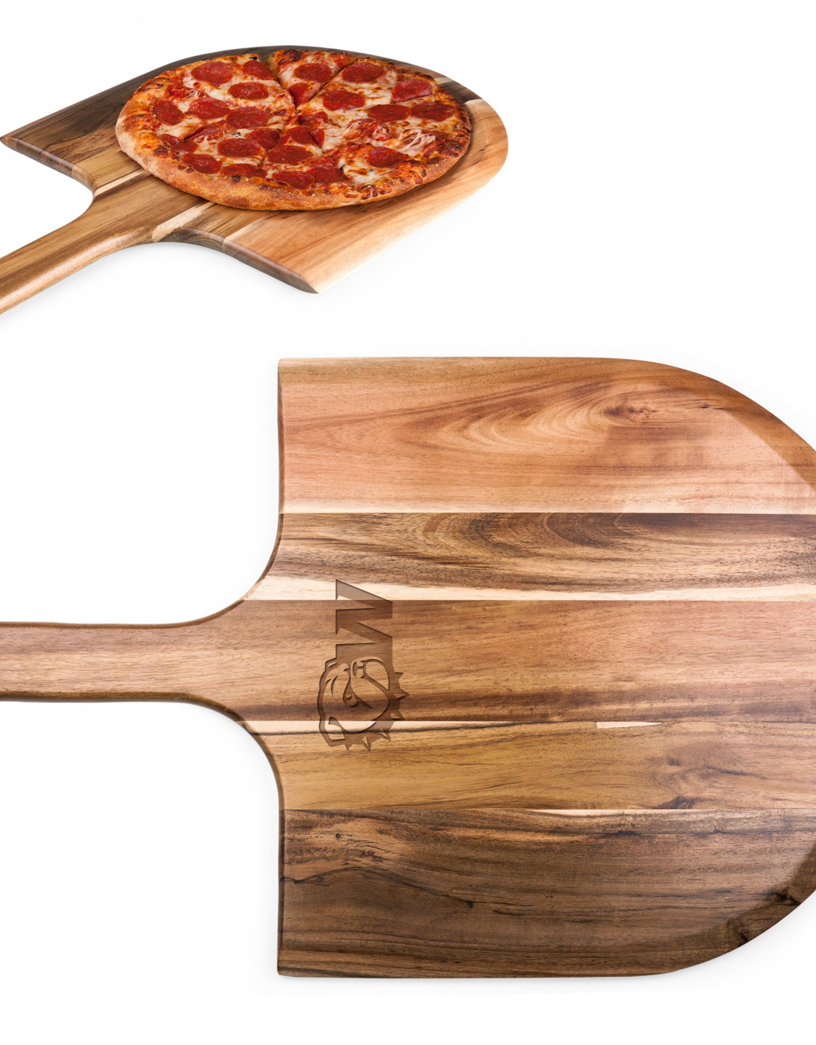 Picnic Time DROP SHIP ONLY  Dog Head W Acacia Pizza Peel Serving Paddle (ONLINE ONLY)