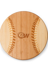 Picnic Time DROP SHIP ONLY  Dog Head W Home Run! Baseball Cutting Board & Serving Tray (ONLINE ONLY)