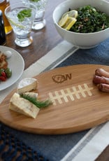 Picnic Time DROP SHIP ONLY  Dog Head W Touchdown! Football Cutting Board & Serving Tray (ONLINE ONLY)
