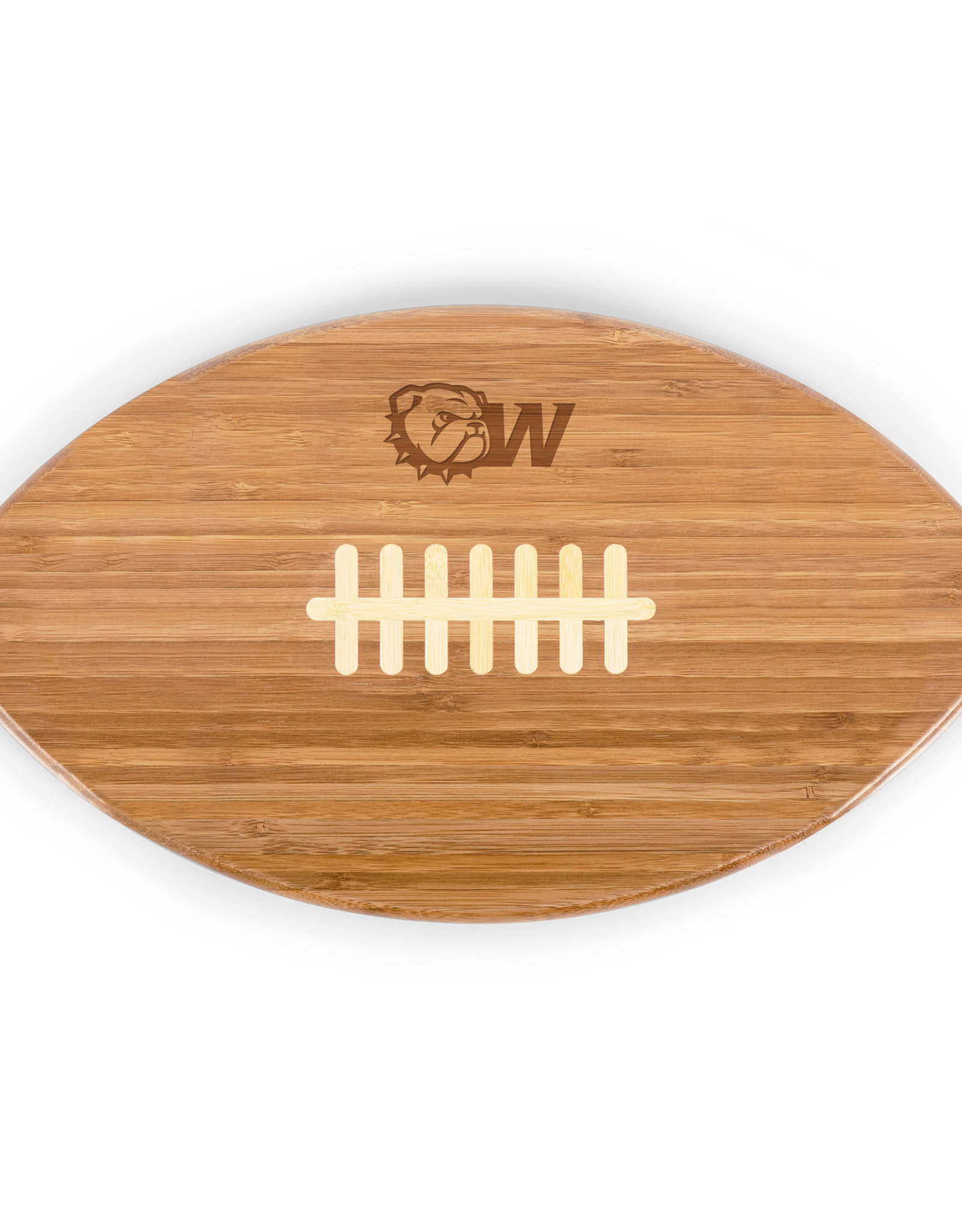 Picnic Time DROP SHIP ONLY  Dog Head W Touchdown! Football Cutting Board & Serving Tray (ONLINE ONLY)