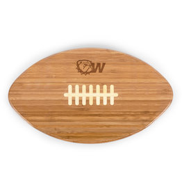 Picnic Time DROP SHIP ONLY  Dog Head W Touchdown! Football Cutting Board & Serving Tray (ONLINE ONLY)