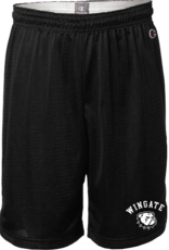 Black 9" Champion Mesh Athletic Shorts