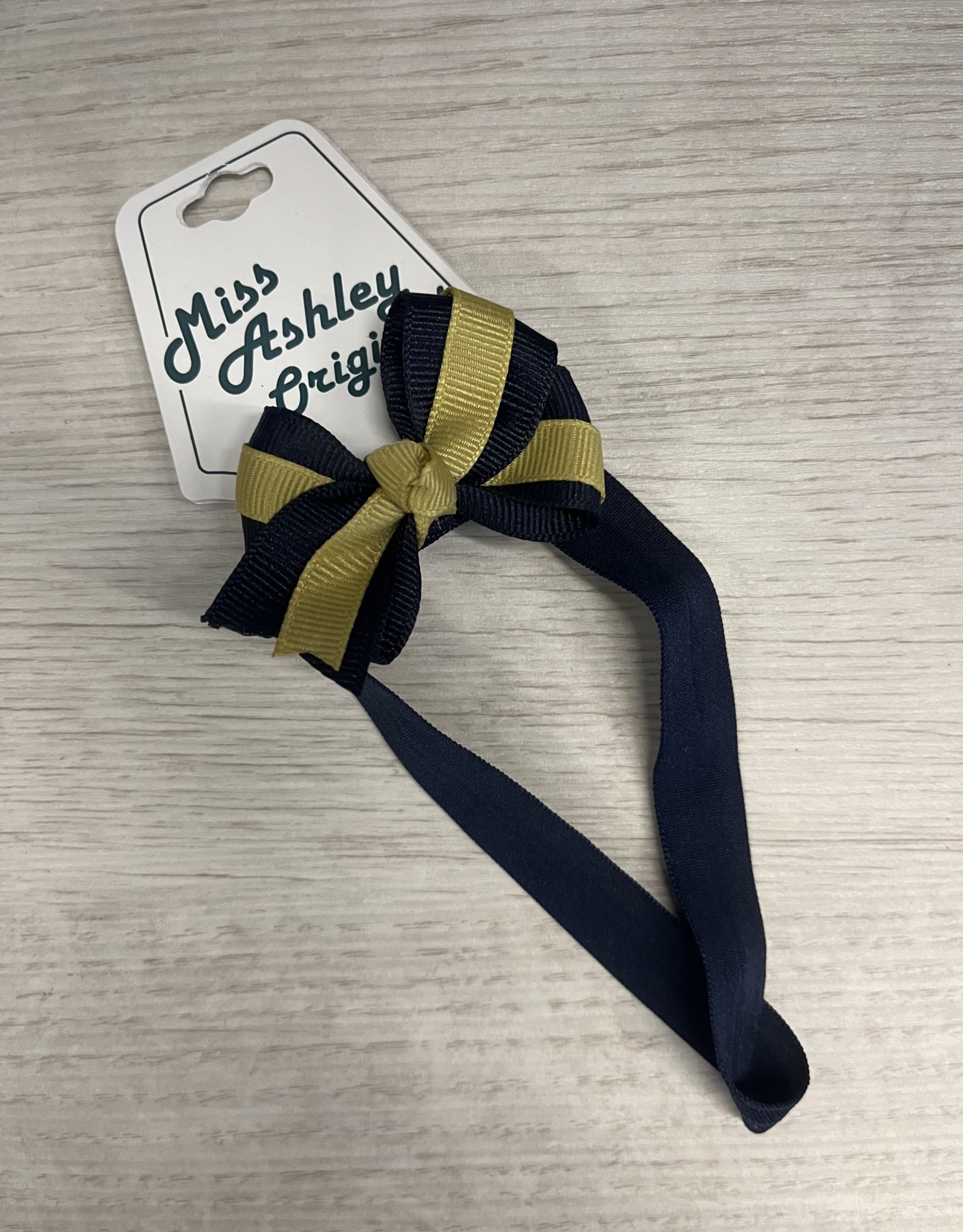 Yellow Gold Volleyball Ribbon Bows