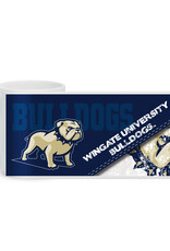 MCM (PICK UP ONLY) 15oz Full Standing Dog Wingate University Bulldogs Dog Head Colormax El Grande Mug