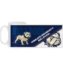MCM (PICK UP ONLY) 15oz Full Standing Dog Wingate University Bulldogs Dog Head Colormax El Grande Mug