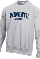 Champion Grey Wingate Alumni Reverse Weave Crewneck Sweatshirt