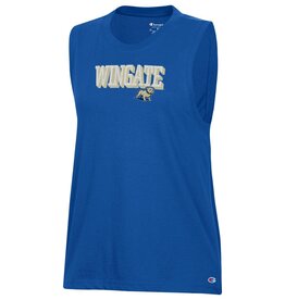 Champion Ladies Royal Blue Wingate Full Standing Dog Core Muscle Tank