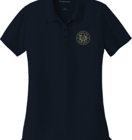 Ladies Navy Seal Embroidered  Drifit Polo