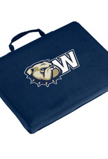 Logo Stadium Bleacher Seat Cushion Wingate Dog Head W University