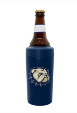 Logo Brands Navy Dog Head W Universal Bottle Coolie Stainless Koozie