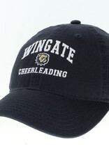 Legacy Navy EZA Wingate Dog Head Cheerleading Unstructured Adjustable Hat