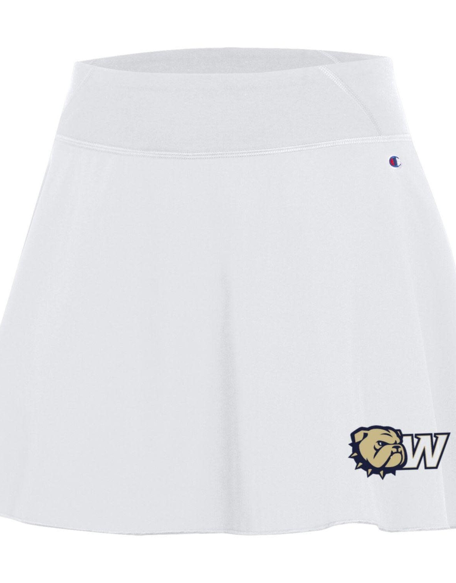 Champion White Dog Head W Wingate Fan Skirt Skort