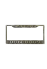Jardine Wingate Bulldogs Antique Pewter Molded License Frame