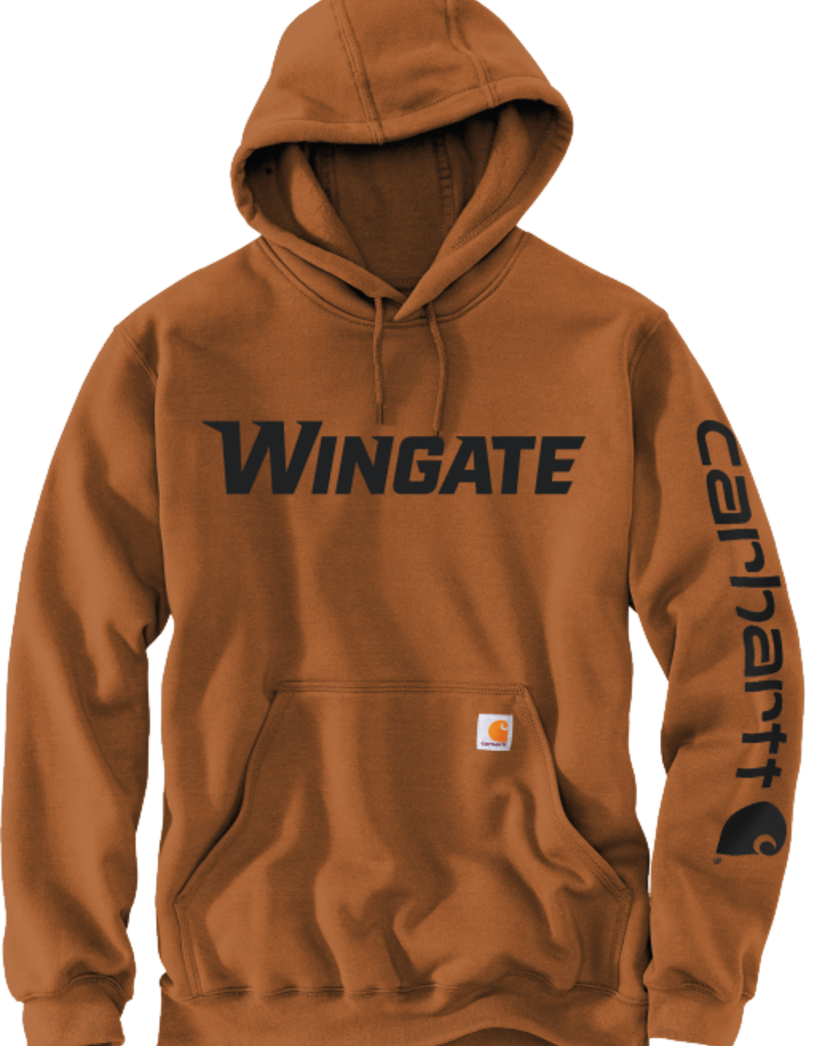 Brown Carhartt Wingate Hoodie Sweatshirt