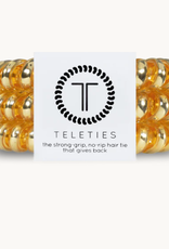 Teleties Sunset Gold Hair Tie Large (3 Pack)