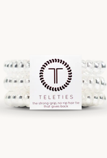 Teleties Crystal Clear Hair Tie Small (3 Pack)