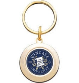 Jardine Gold Prestige Round  Seal Keychain