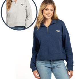 chicka-d Wingate Touchdown Crewneck Tunic Sweatshirt