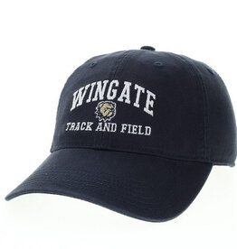 Legacy Navy EZA Wingate Dog Head Track and Field Unstructured Adjustable Hat