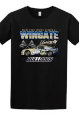 Gildan Soft Black Vintage Racing Short Sleeve T Shirt