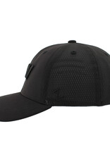 Black Dog Head W Core Z Classic Curve Embroidered Mini Camp Structured Stretch Fit Hat