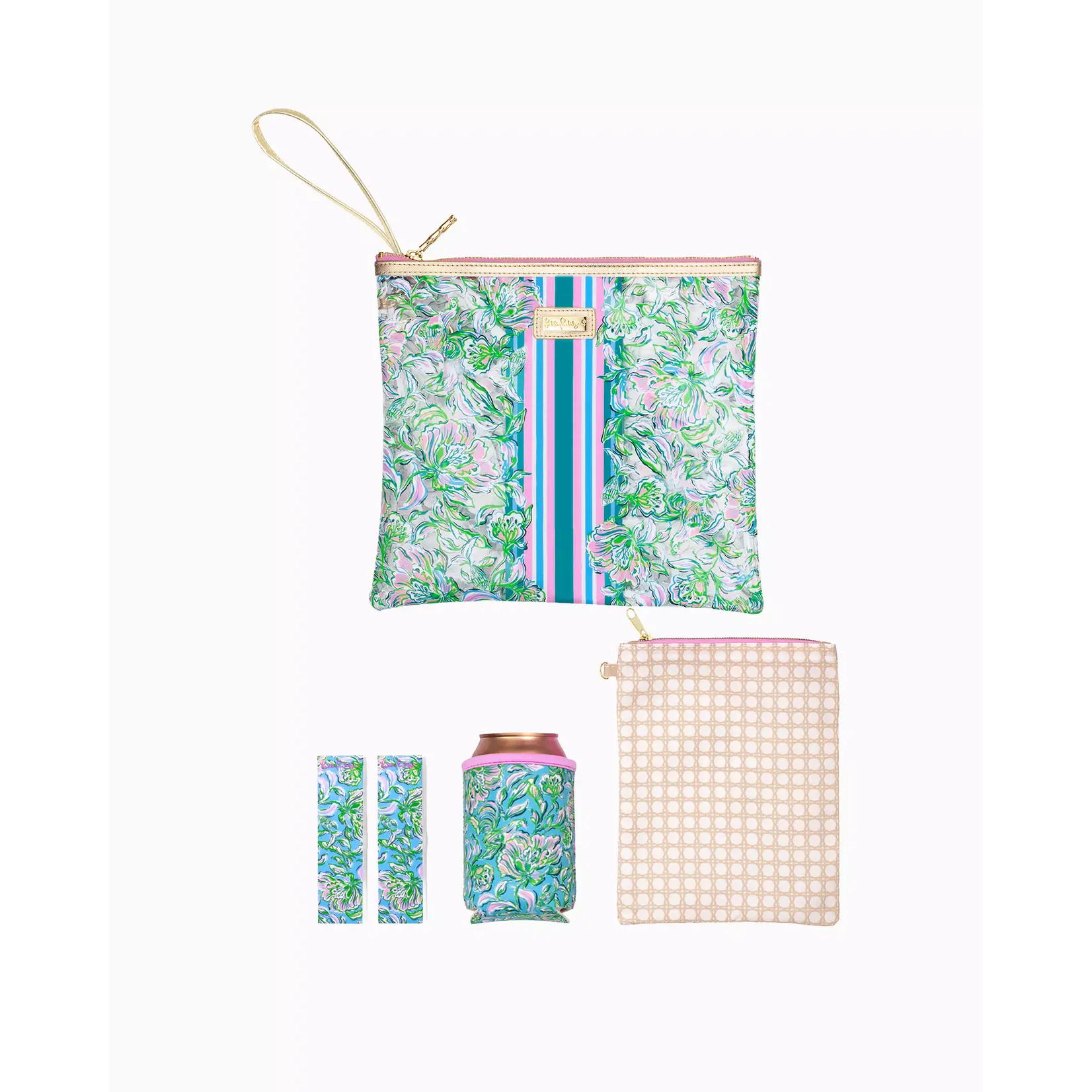 Lilly Pulitzer BEACH DAY POUCH, CHICK MAGNET