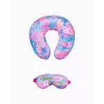 Lilly Pulitzer NECK PILLOW AND EYE MASK SET