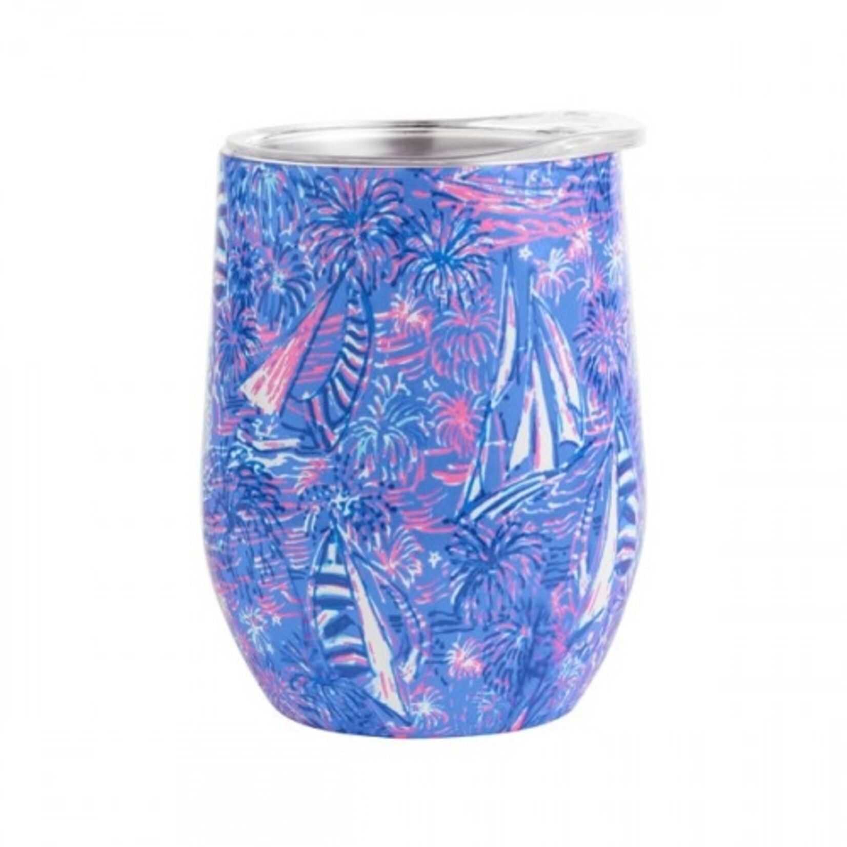 Lilly Pulitzer LILLY PULITZER  WINE TUMBLER - IT'S A SAILABRATION