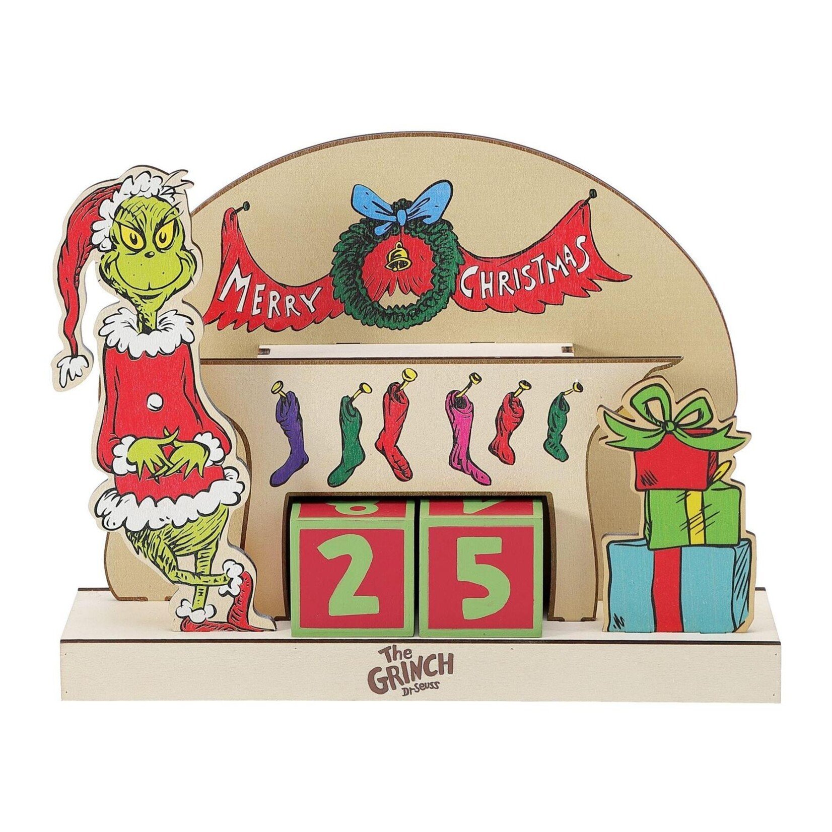 Seasonal GRINCH COUNTDOWN CALENDAR