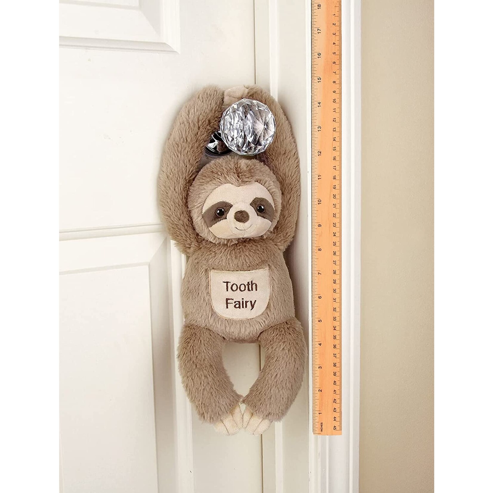 Plush Bearington Lil' Sammy Plush Sloth Tooth Fairy Stuffed Animal, 12 Inch