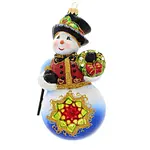 Christopher Radko HEARTFULLY YOURS JOLLY OLE SNOWY LIMITED EDITION