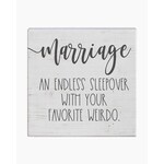 Accessories MARRIAGE BOX SIGN