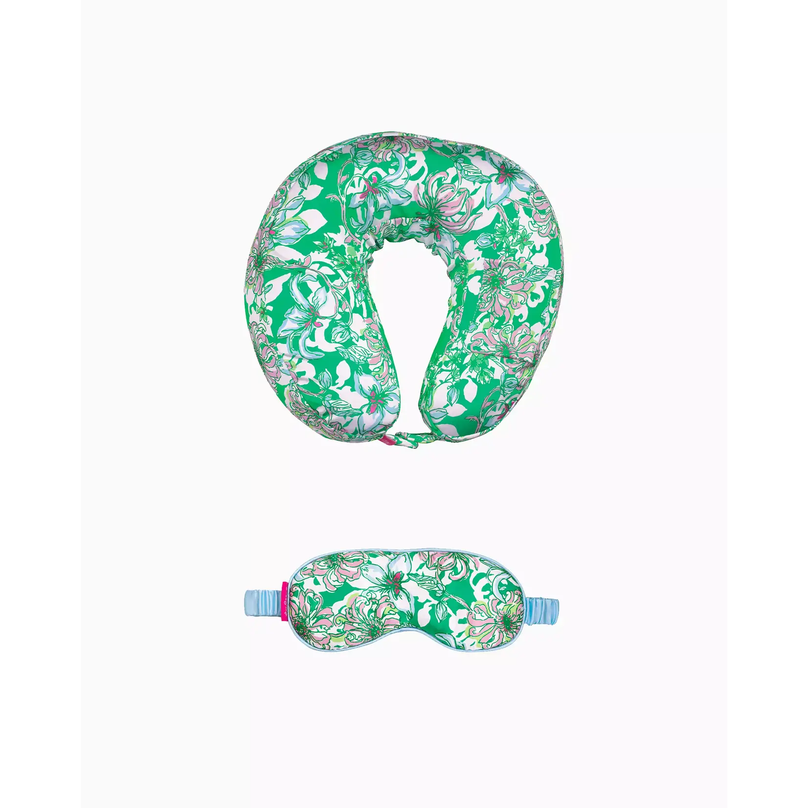 Lilly Pulitzer NECK PILLOW AND EYE MASK SET