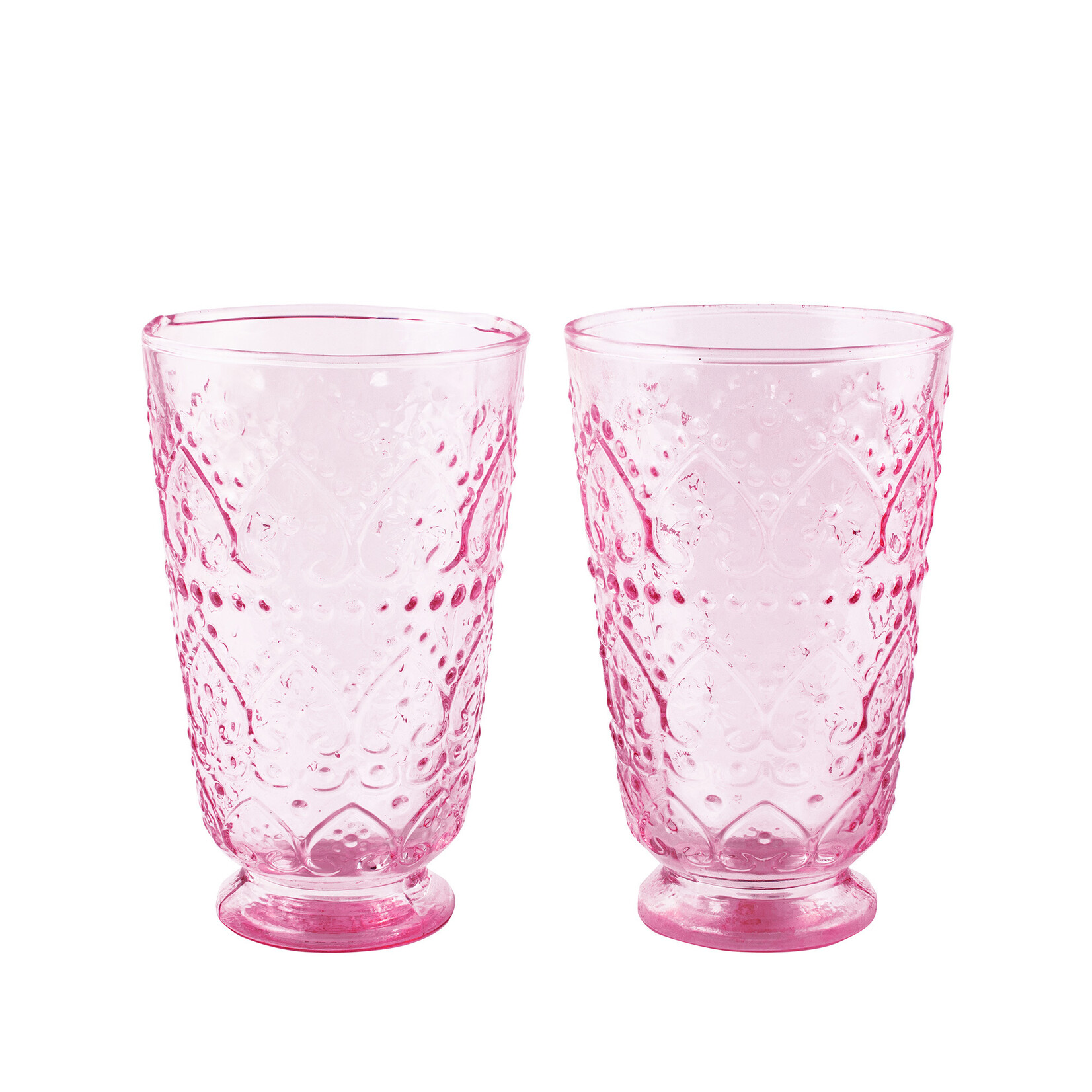 Lilly Pulitzer LILLY PULITZER GLASS SET, CONCH SHELL PINK