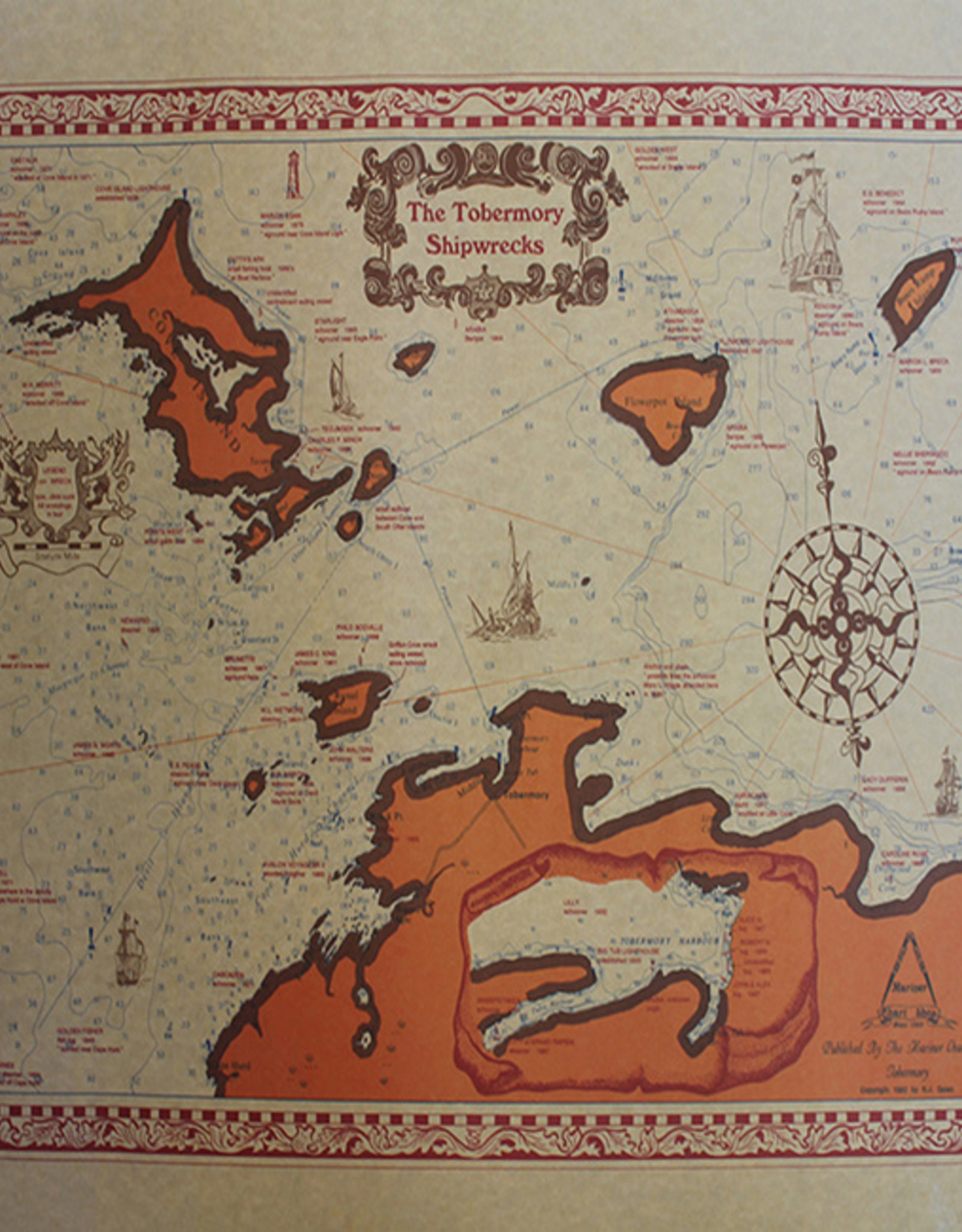 Tobermory Shipwreck Chart